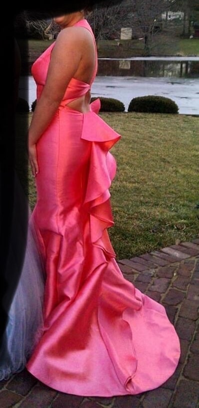 Size 10 Prom Light Pink Mermaid Dress on Queenly