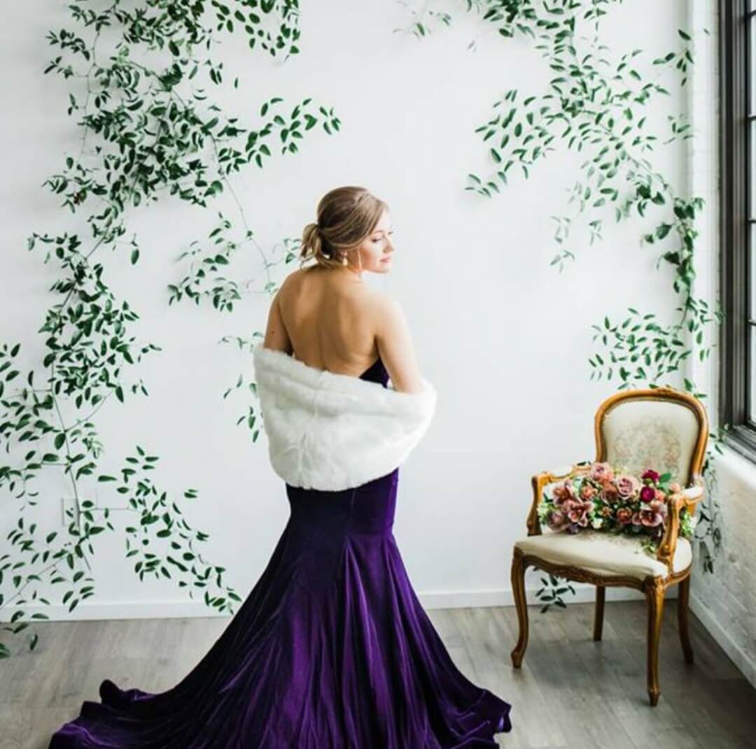 Sherri Hill Size 2 Prom Strapless Velvet Purple Mermaid Dress on Queenly