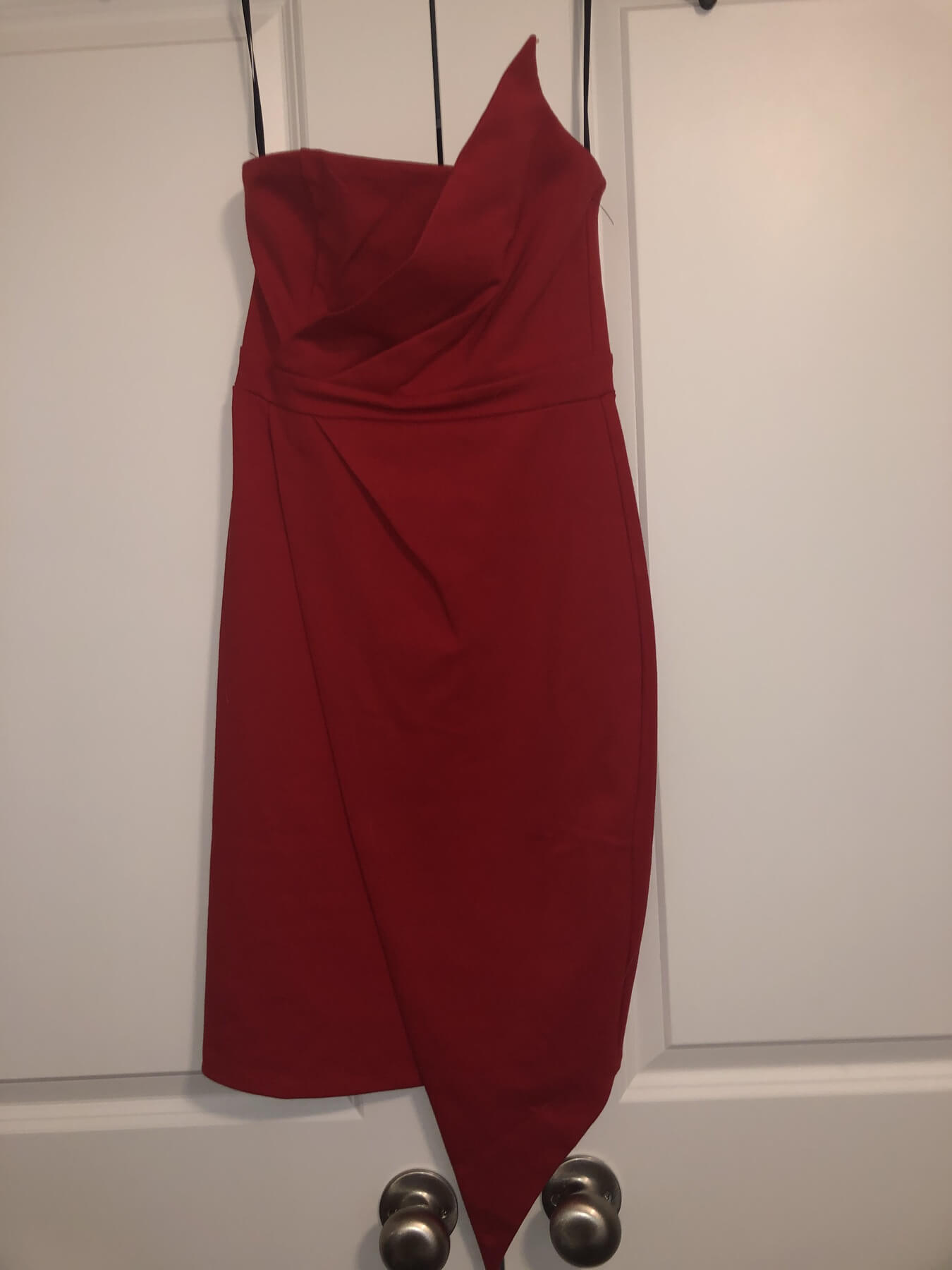 Lulus Size 0 Red Mermaid Dress on Queenly