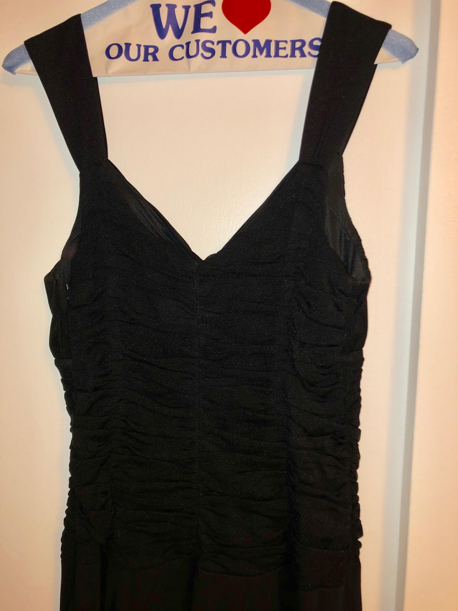 Gilar Black Size 14 Prom Wedding Guest Sorority Formal Cocktail Dress on Queenly