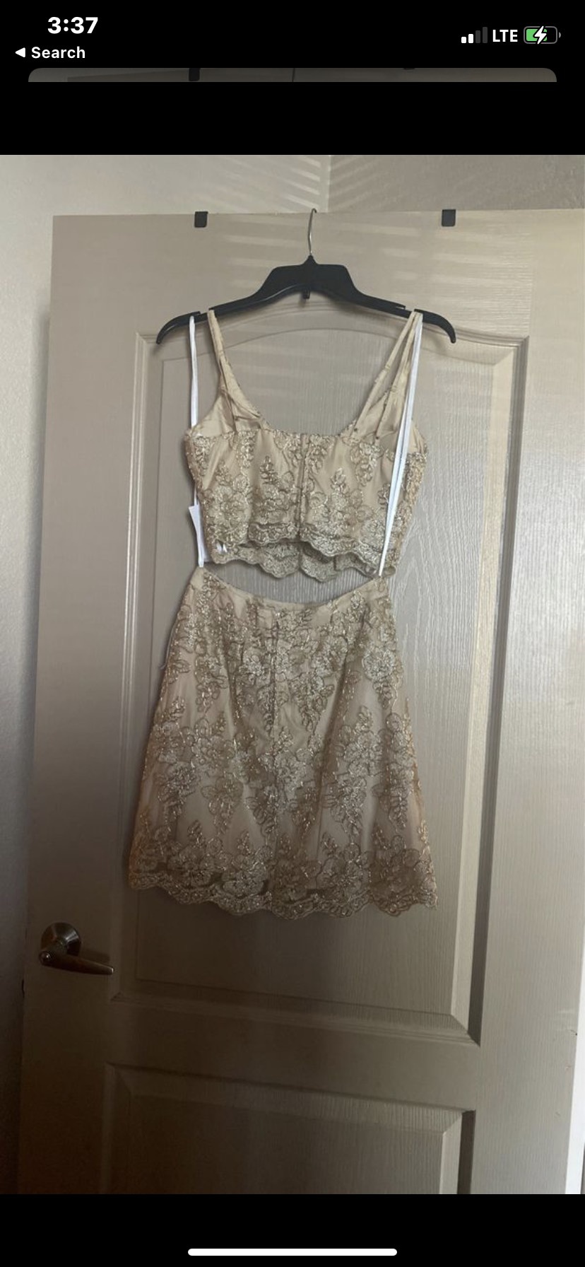 Size 2 Nightclub Gold Cocktail Dress on Queenly