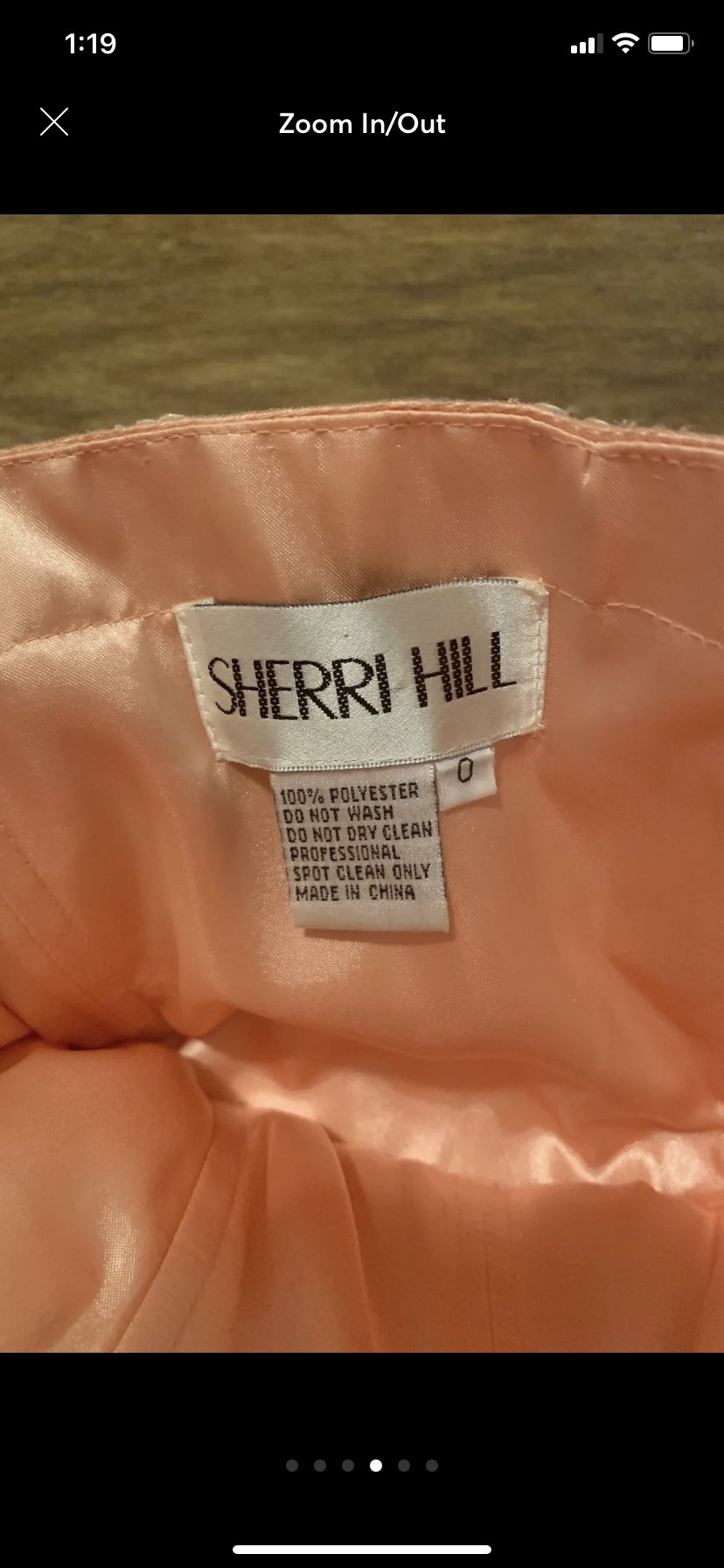 Sherri Hill Size 0 Prom Sequined Orange A-line Dress on Queenly