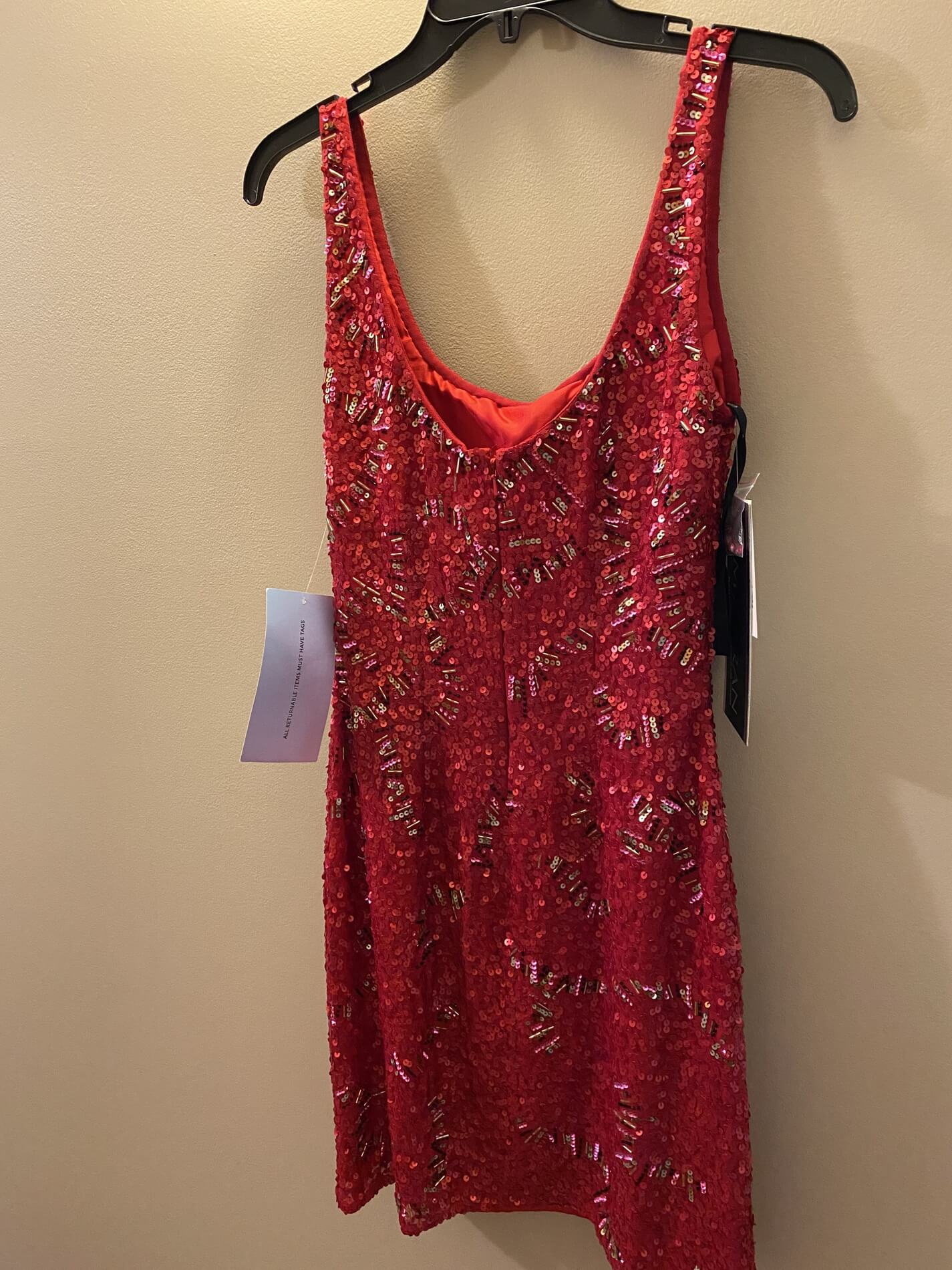 Kim Karan Size 2 Red Cocktail Dress on Queenly