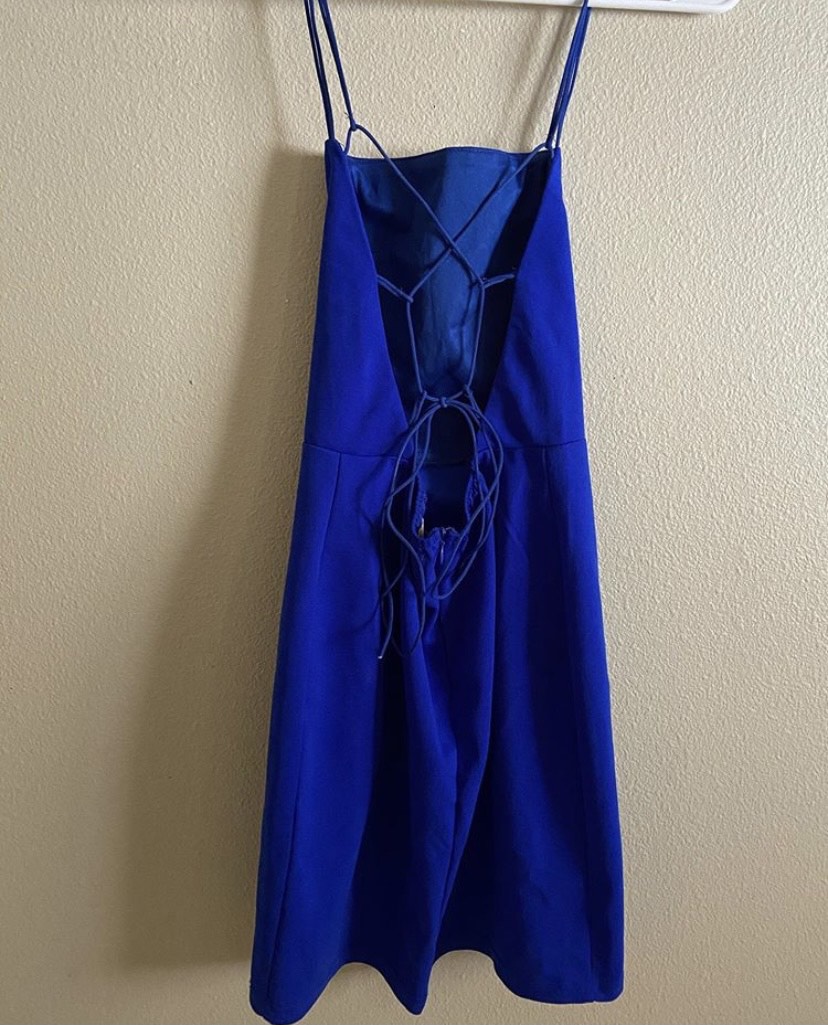 Alive Girl Size 8 Blue Floor Length Maxi on Queenly