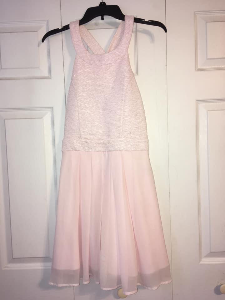 Size 12 Pink A-line Dress on Queenly