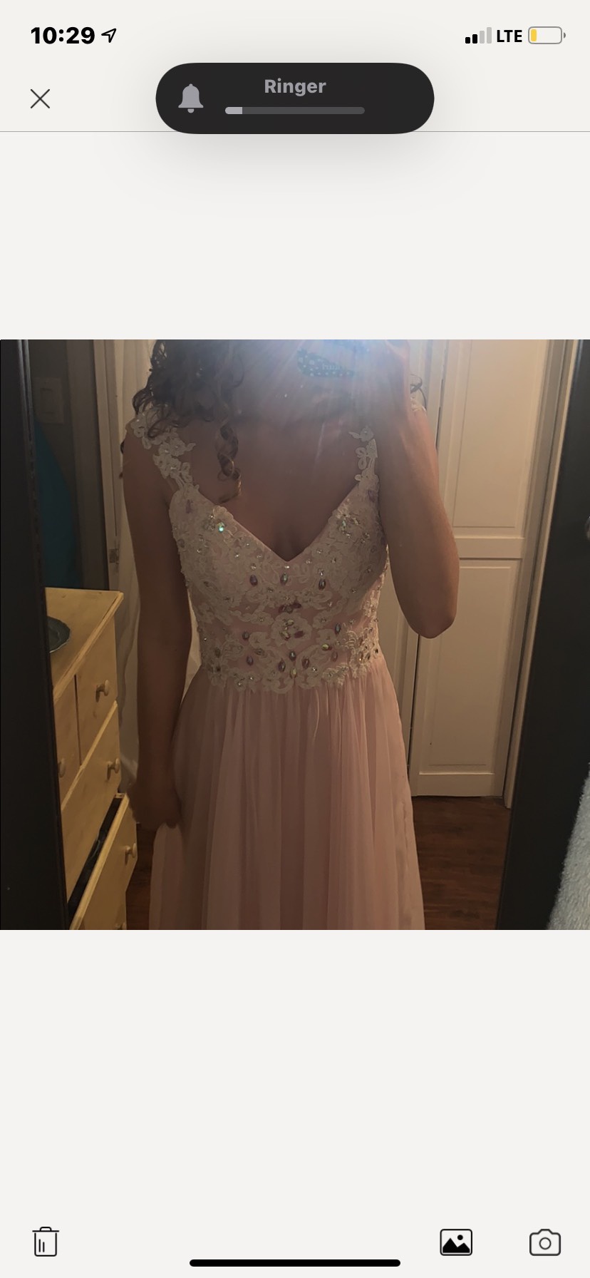 Blush Prom Size 2 Prom Light Pink A-line Dress on Queenly