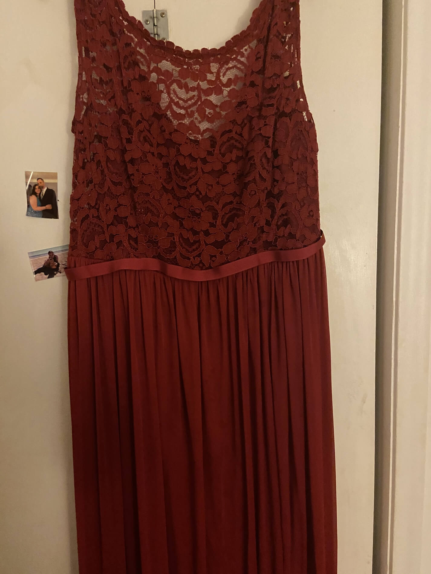 Plus Size 18 Red Floor Length Maxi on Queenly