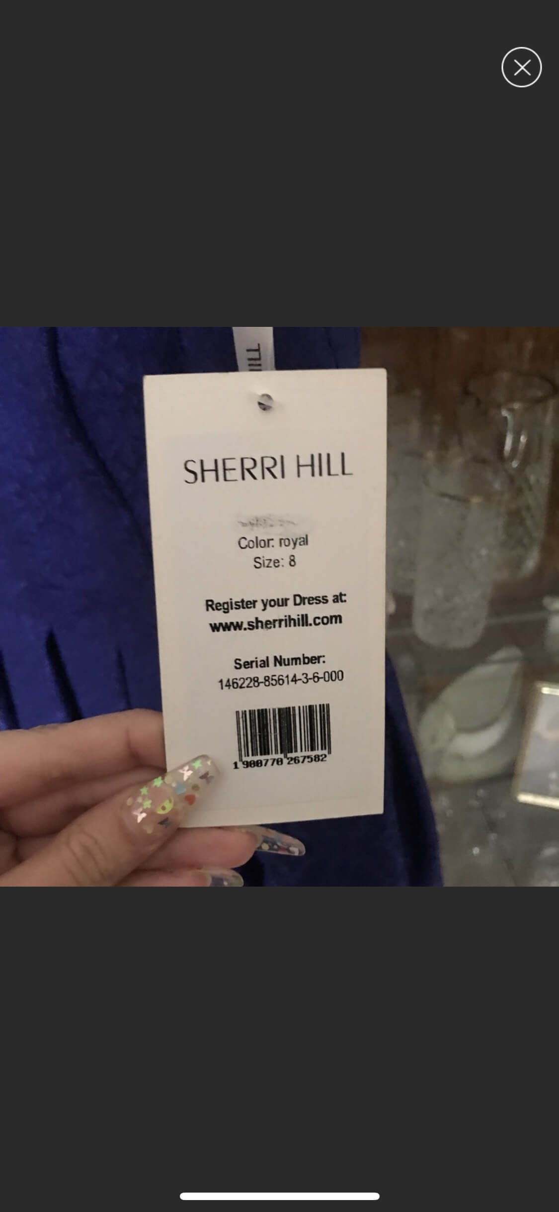 Sherri Hill Size 8 Royal Blue Cocktail Dress on Queenly