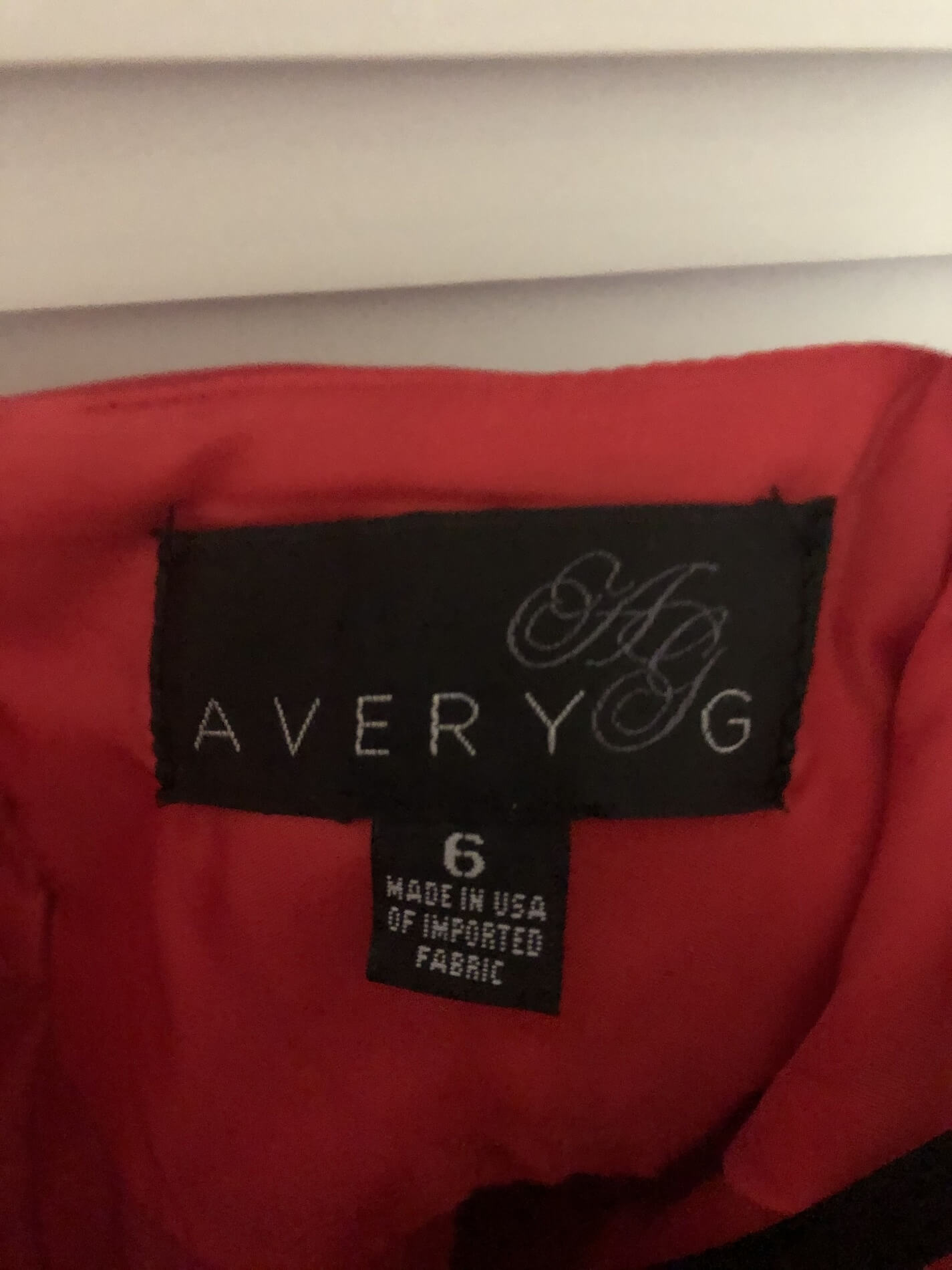 Avery G Size 6 Red A-line Dress on Queenly