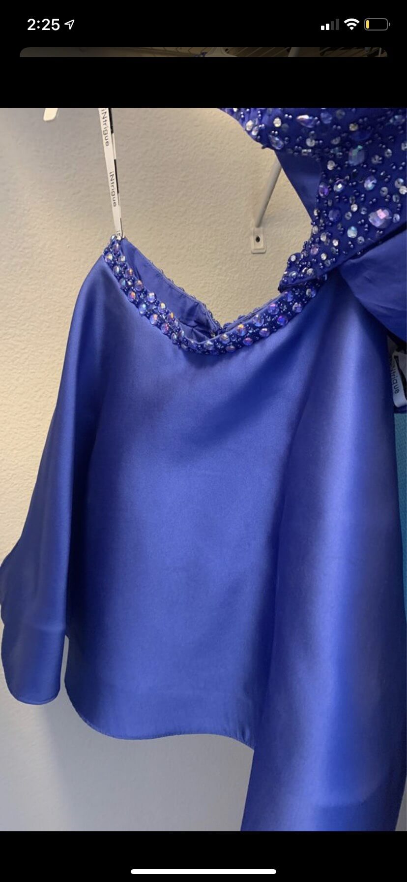 iNtrigue Size 6 Blue A-line Dress on Queenly