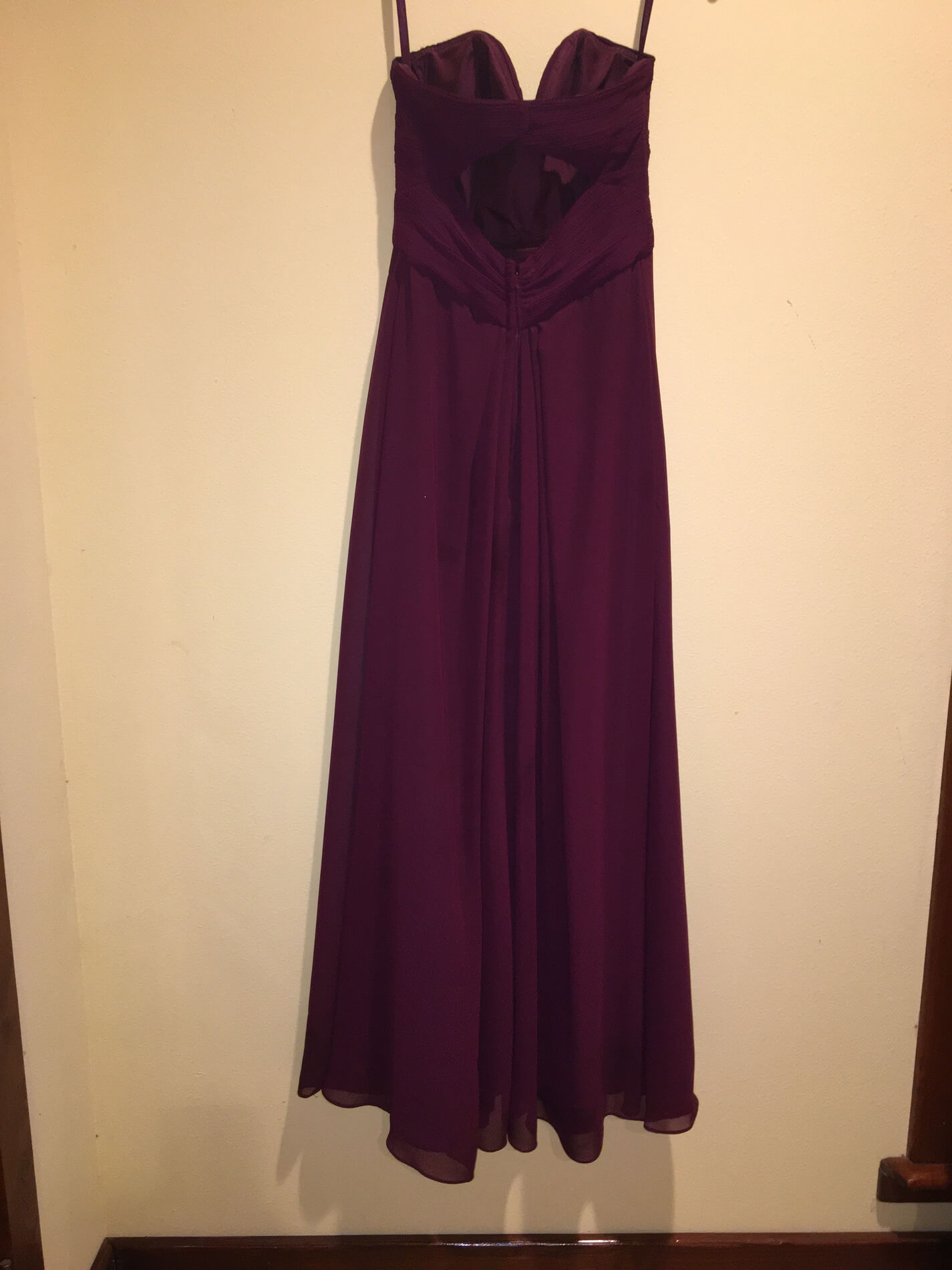MoriLee Size 2 Prom Strapless Purple Floor Length Maxi on Queenly