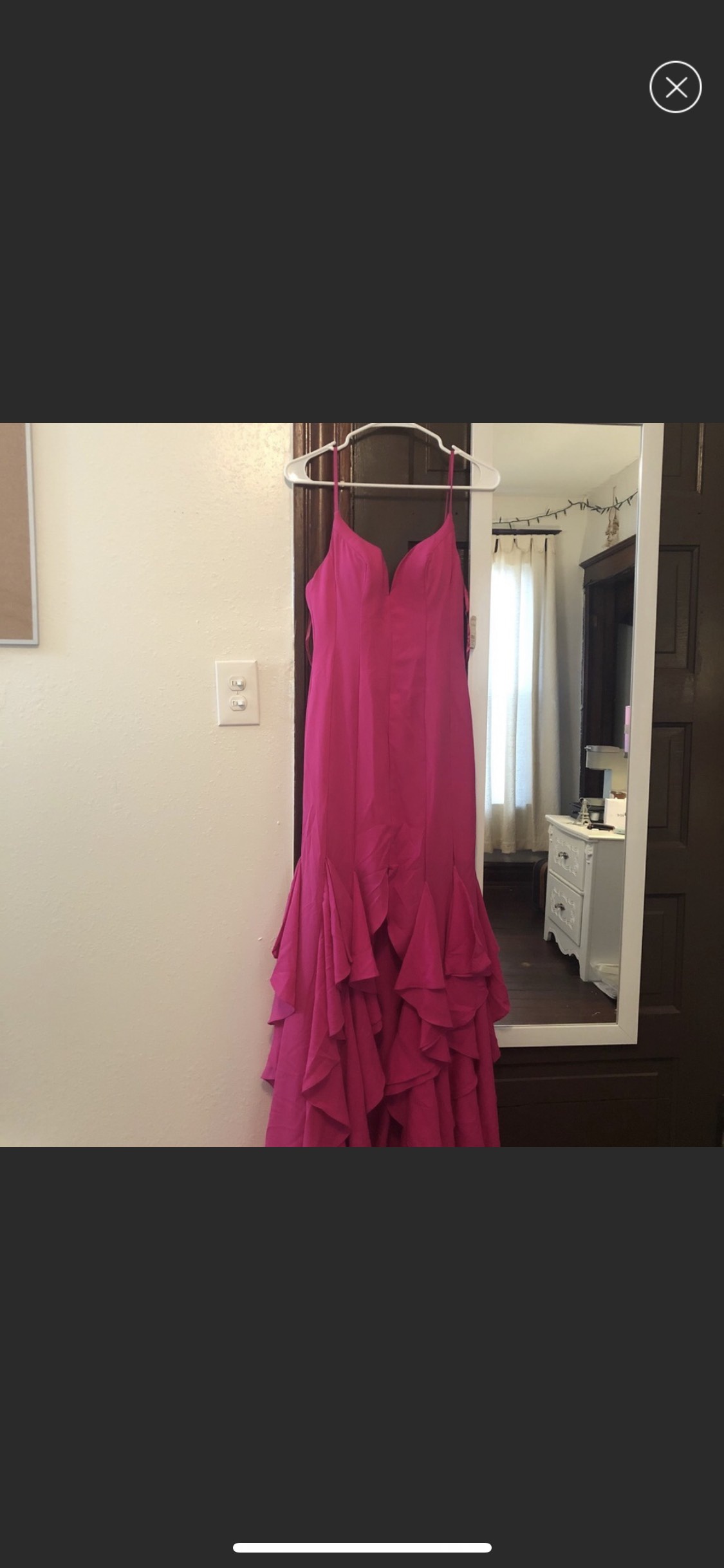 Lord and Taylor Size 0 Prom Hot Pink Dress With Train on Queenly