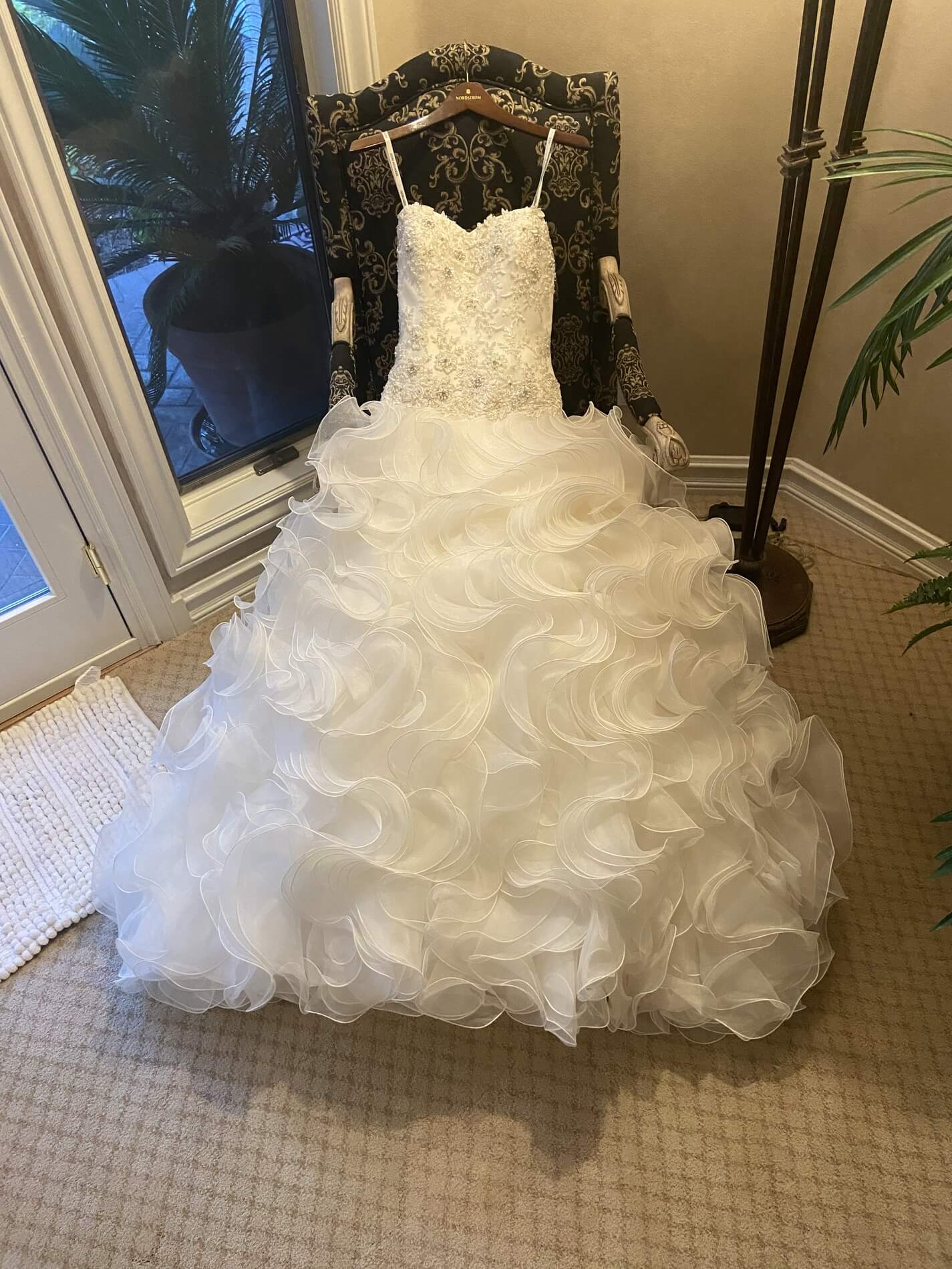 Justin Alexander Size 12 Wedding White Ball Gown on Queenly