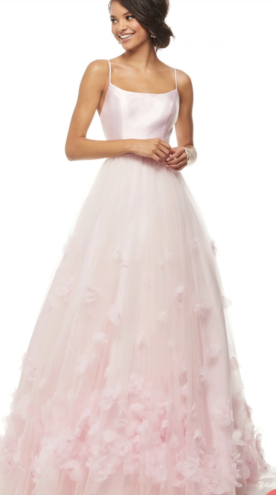 Sherri Hill Size 2 Pink Ball Gown on Queenly