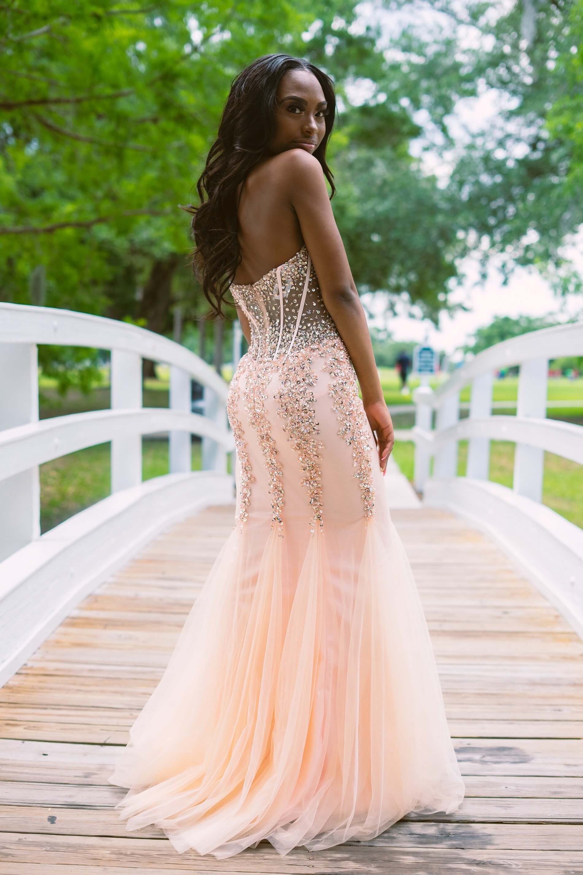 Jovani Orange Size 0 Strapless Prom Mermaid Dress on Queenly
