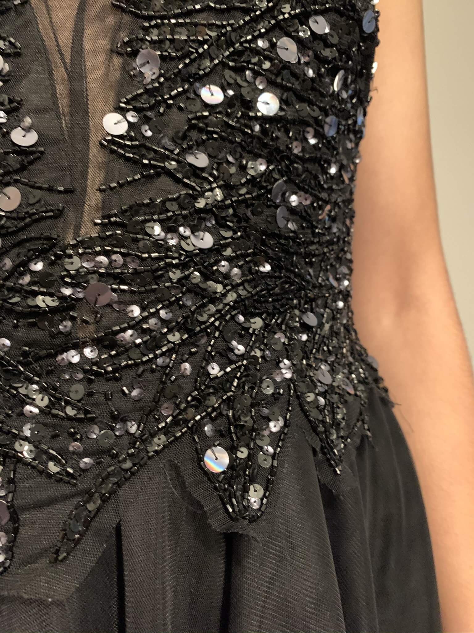 Size 4 Homecoming Black Cocktail Dress on Queenly