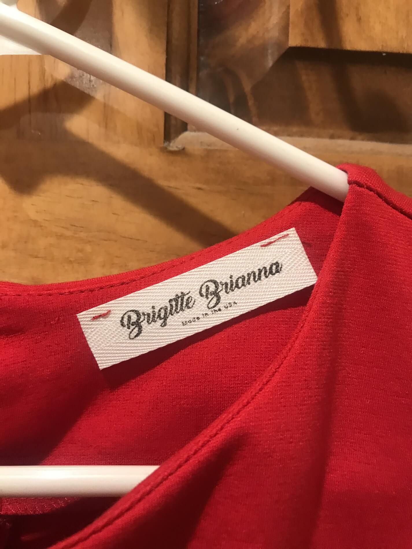 Brigitte Brianna Size 4 Wedding Guest Red Cocktail Dress on Queenly