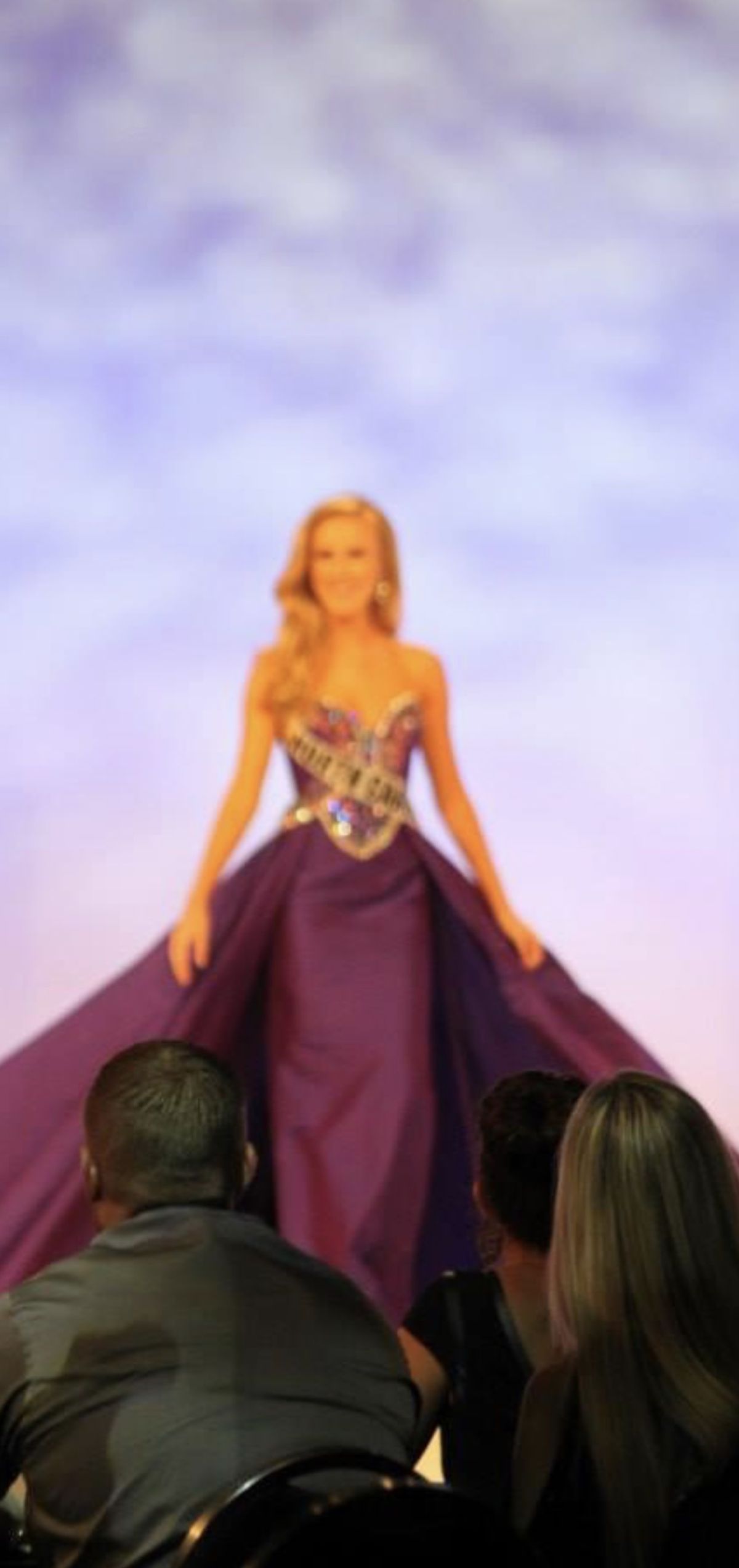 Sherri Hill Purple Size 6 Tall Height Strapless Train Dress on Queenly