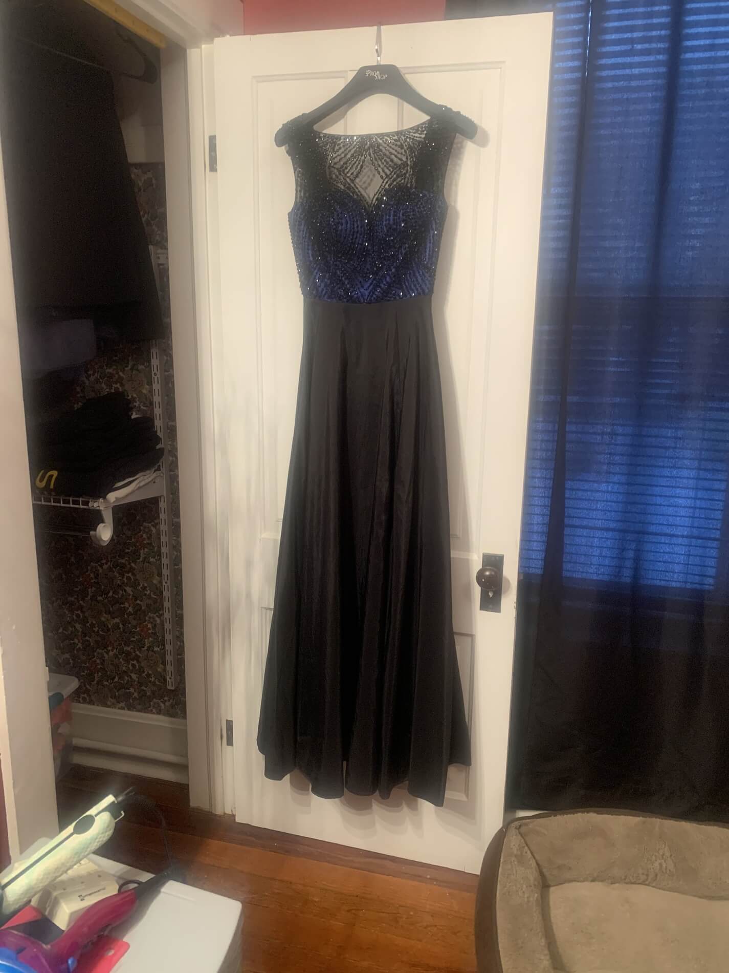 Size 2 Black A-line Dress on Queenly