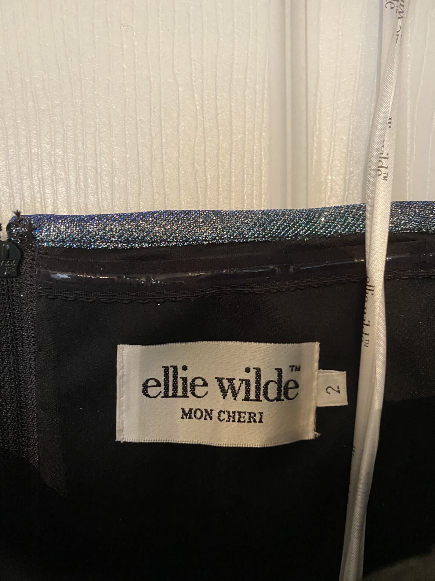 Ellie Wilde Size 2 Prom Multicolor Side Slit Dress on Queenly