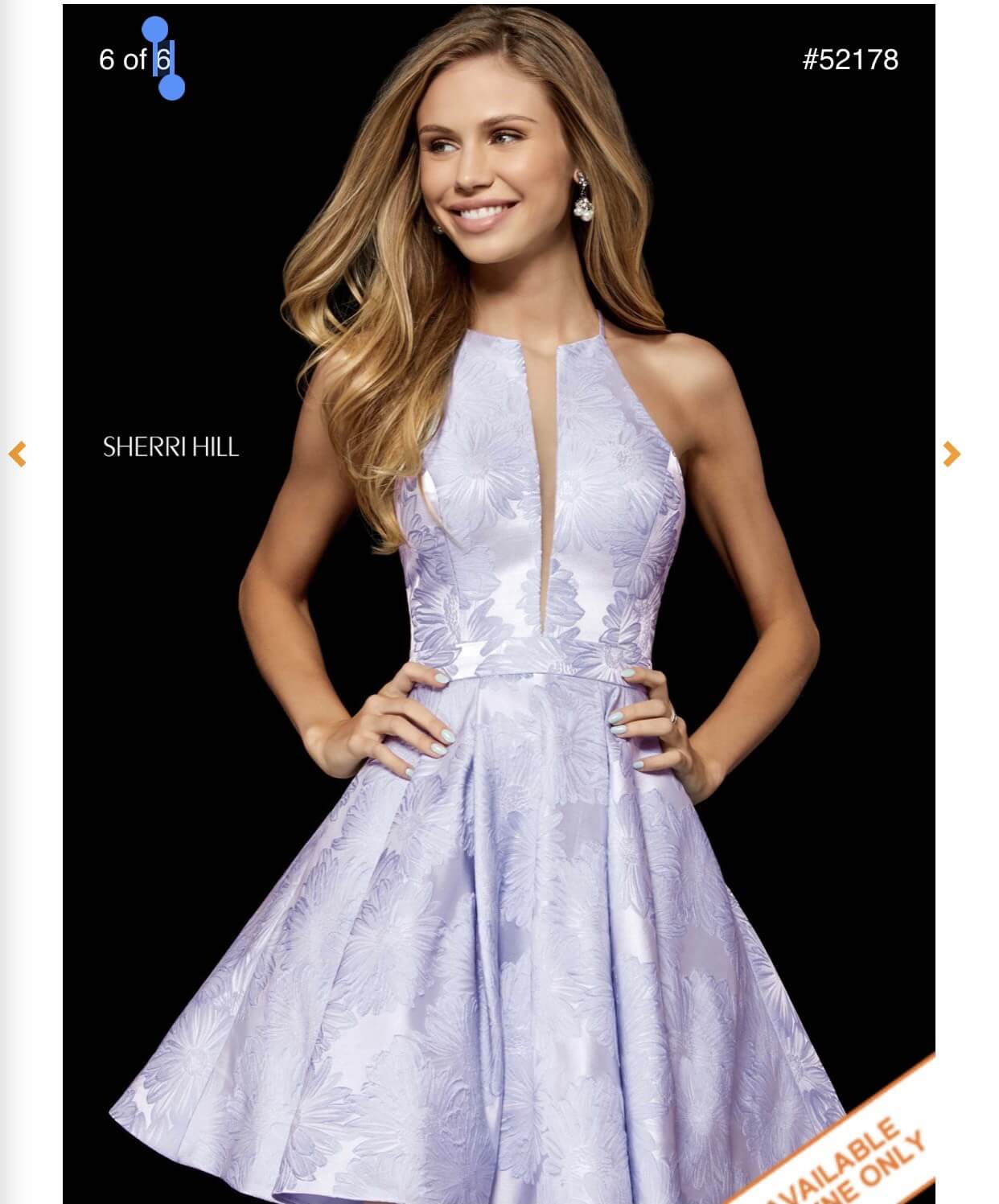 Sherri Hill Purple Size 2 Lavender Homecoming Tall Height Prom A-line Dress on Queenly