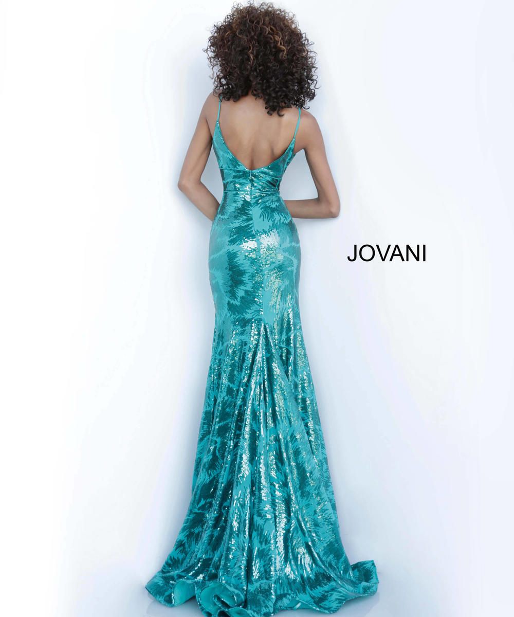 Style 1848 Jovani Size 8 Prom Emerald Green Mermaid Dress on Queenly
