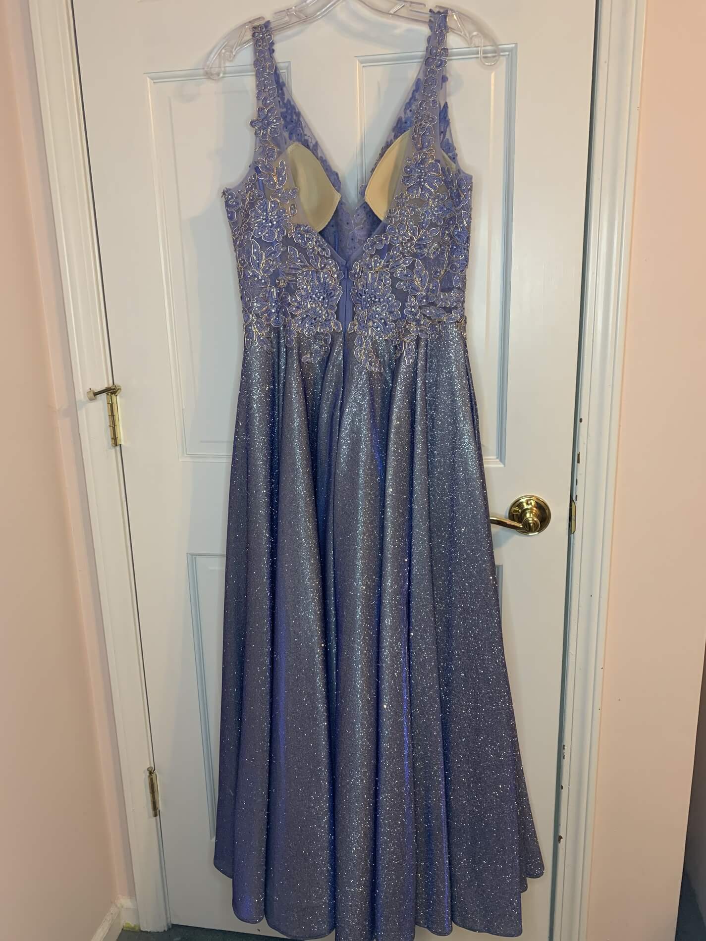 Size 8 Prom Light Purple A-line Dress on Queenly