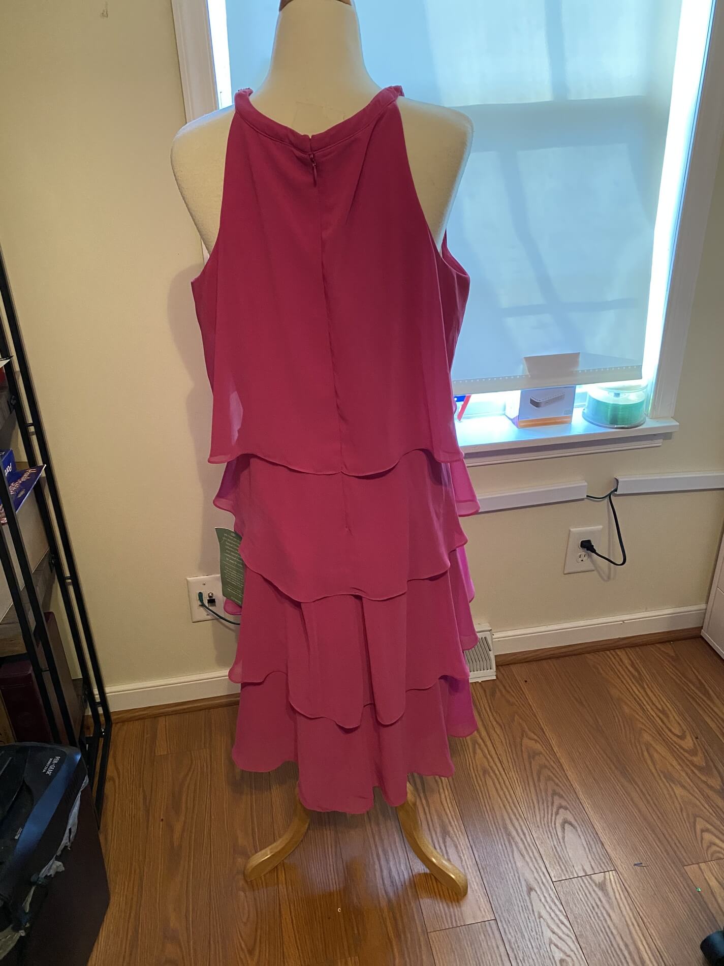 S.l.fashion Size 14 Pink Floor Length Maxi on Queenly