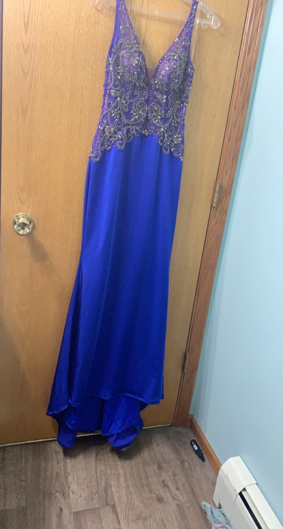 MoriLee Size 2 Prom Royal Blue Floor Length Maxi on Queenly
