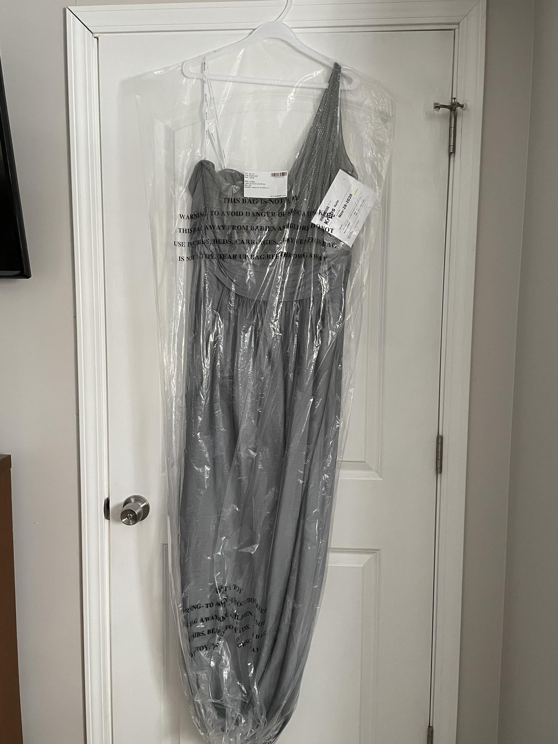 Silver Size 24 A-line Dress on Queenly