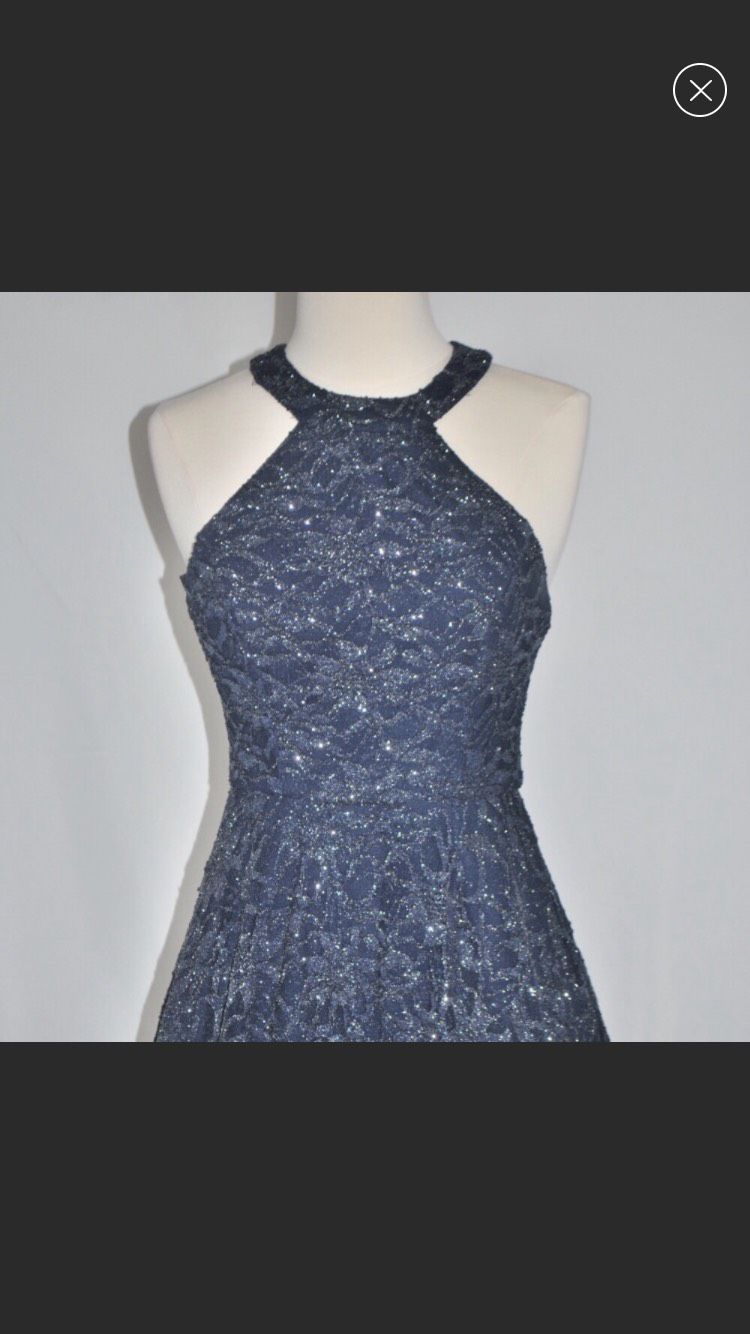 B.smart Size 8 Blue A-line Dress on Queenly