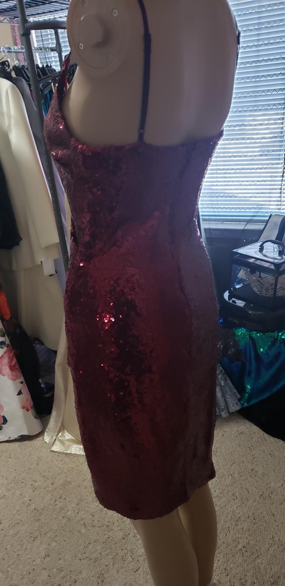 B. Smart Size 4 Homecoming Red Cocktail Dress on Queenly