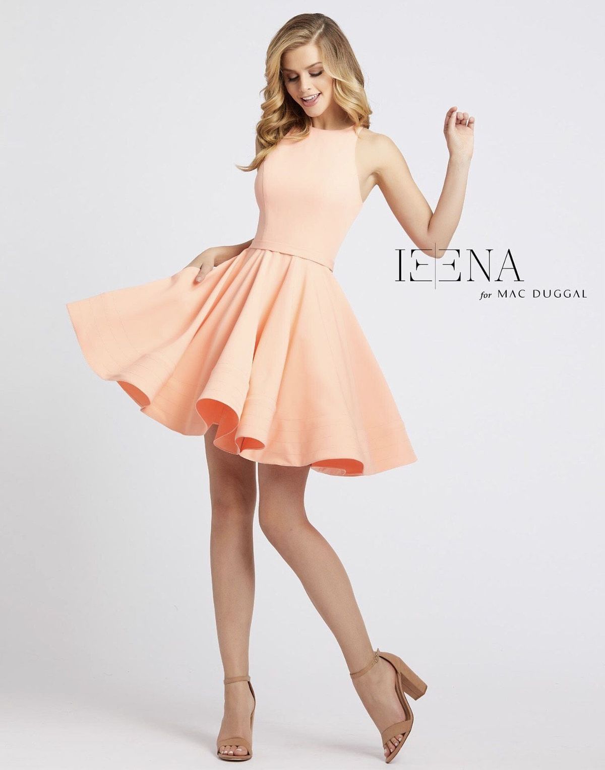 Mac Duggal Size 4 Orange A-line Dress on Queenly
