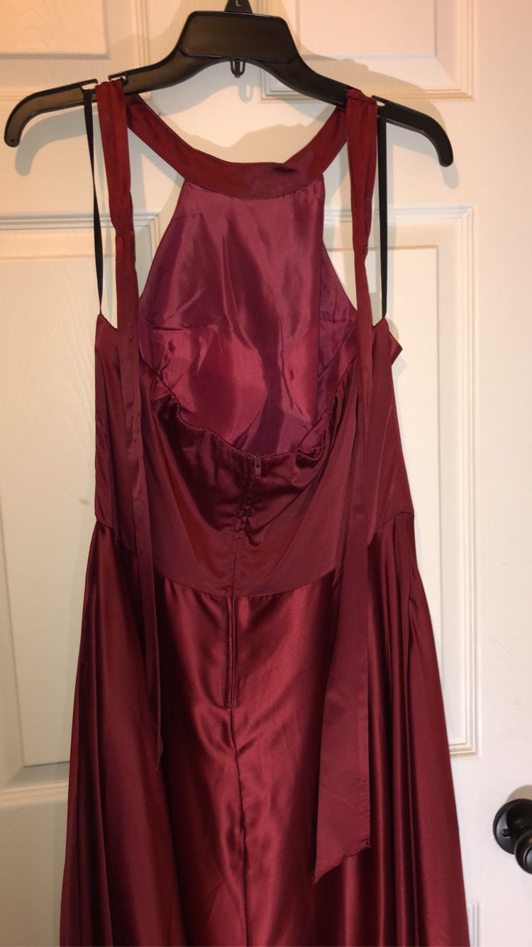 Plus Size 18 Red A-line Dress on Queenly