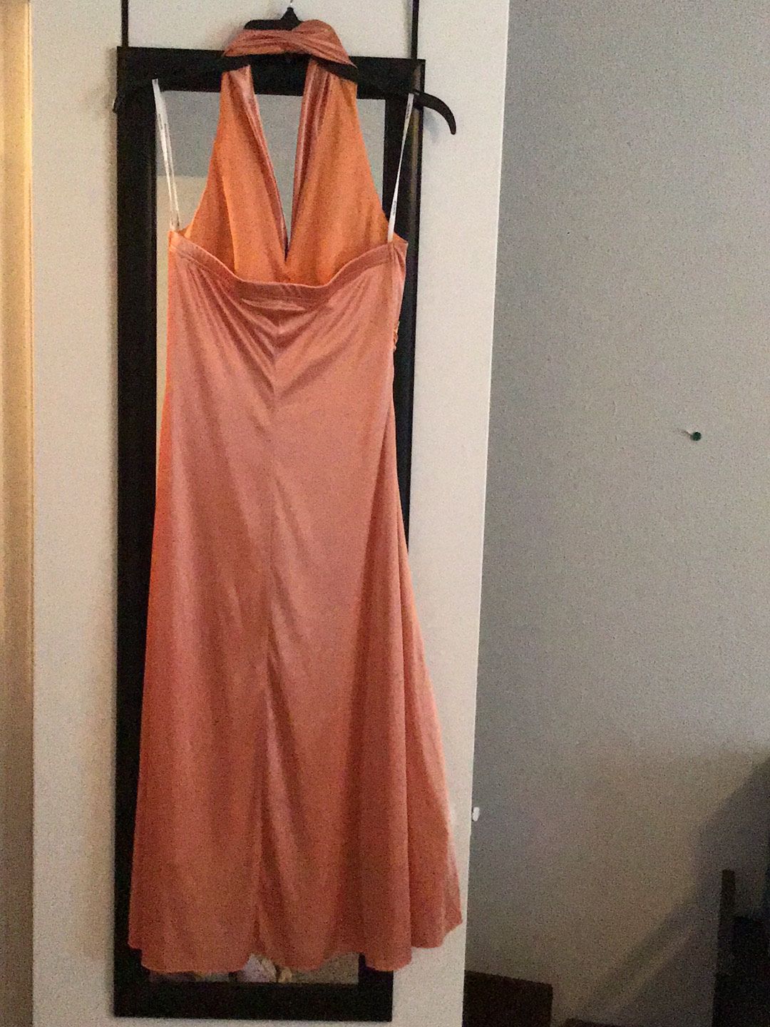 Orange Size 10 Straight Dress on Queenly
