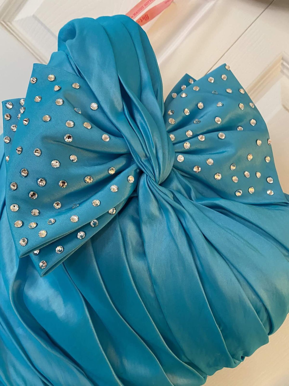 Size 12 Homecoming Strapless Blue Cocktail Dress on Queenly