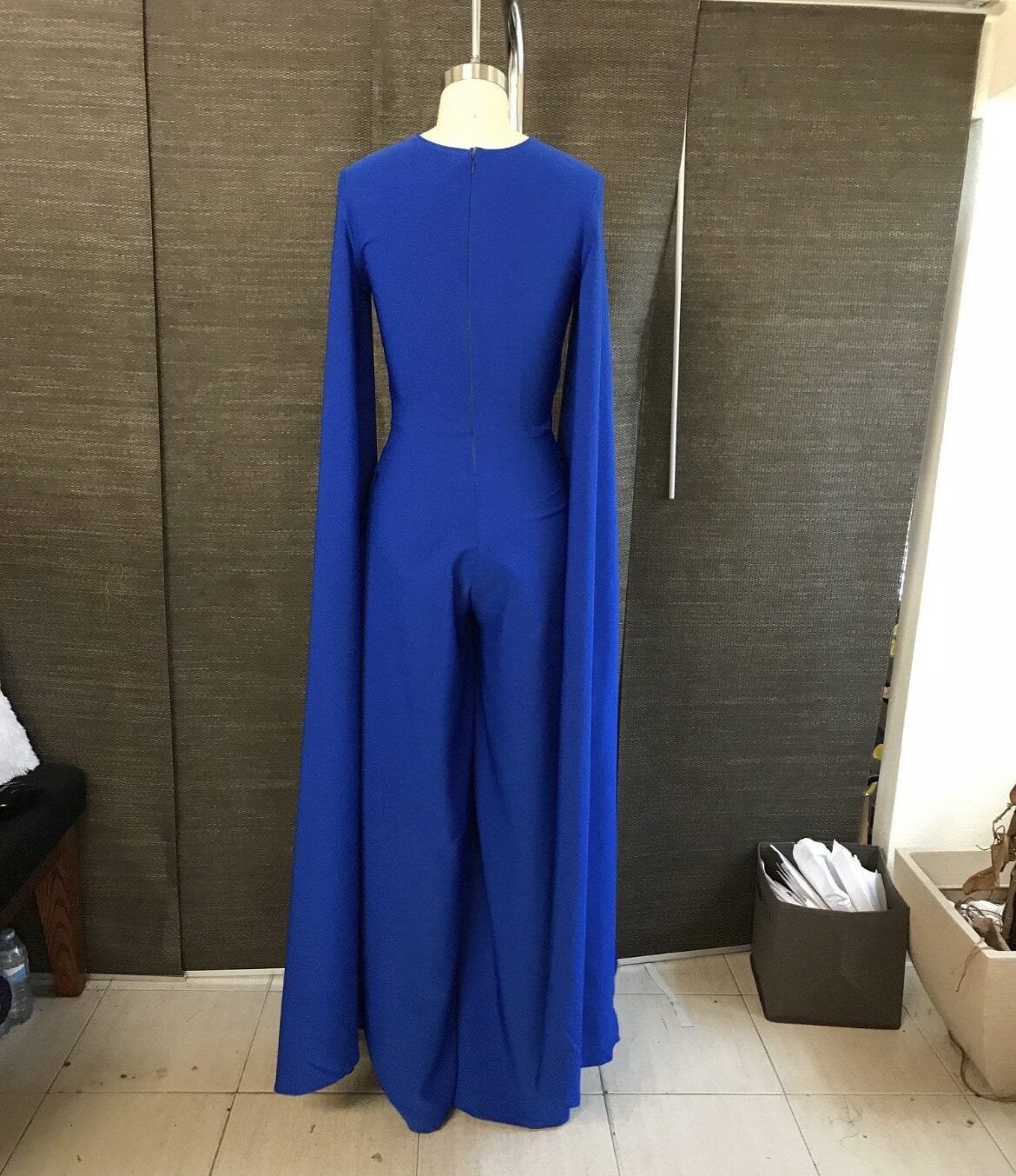Chaluisant Size 4 Pageant Blue Formal Jumpsuit on Queenly