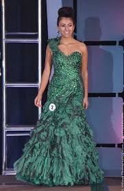 Mac Duggal Size 6 One Shoulder Green Mermaid Dress on Queenly