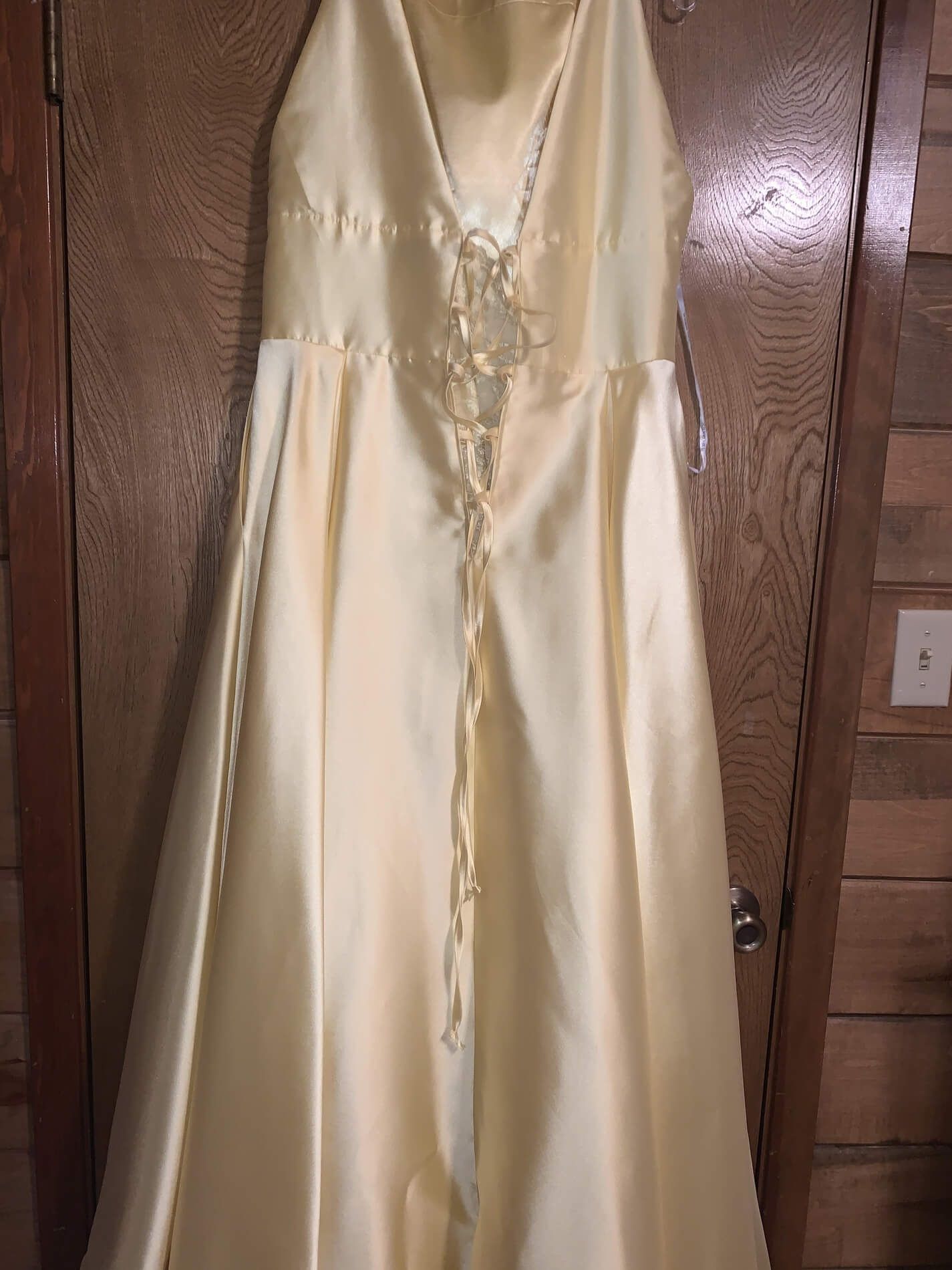 Sherri Hill Plus Size 18 Prom Yellow Ball Gown on Queenly