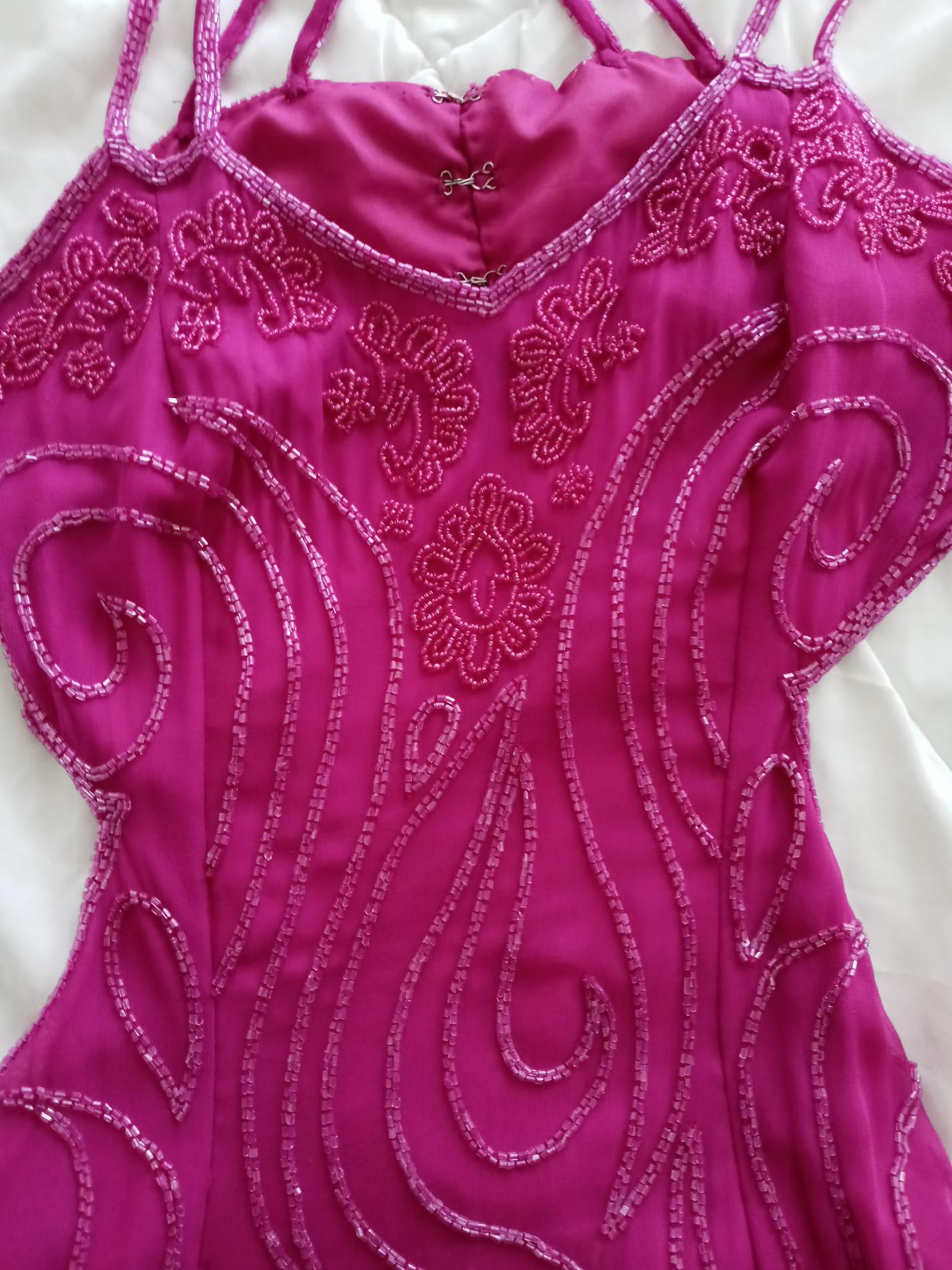 Size 0 Pageant Pink A-line Dress on Queenly