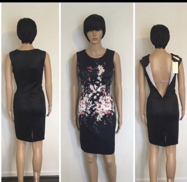 Size 4 Black A-line Dress on Queenly