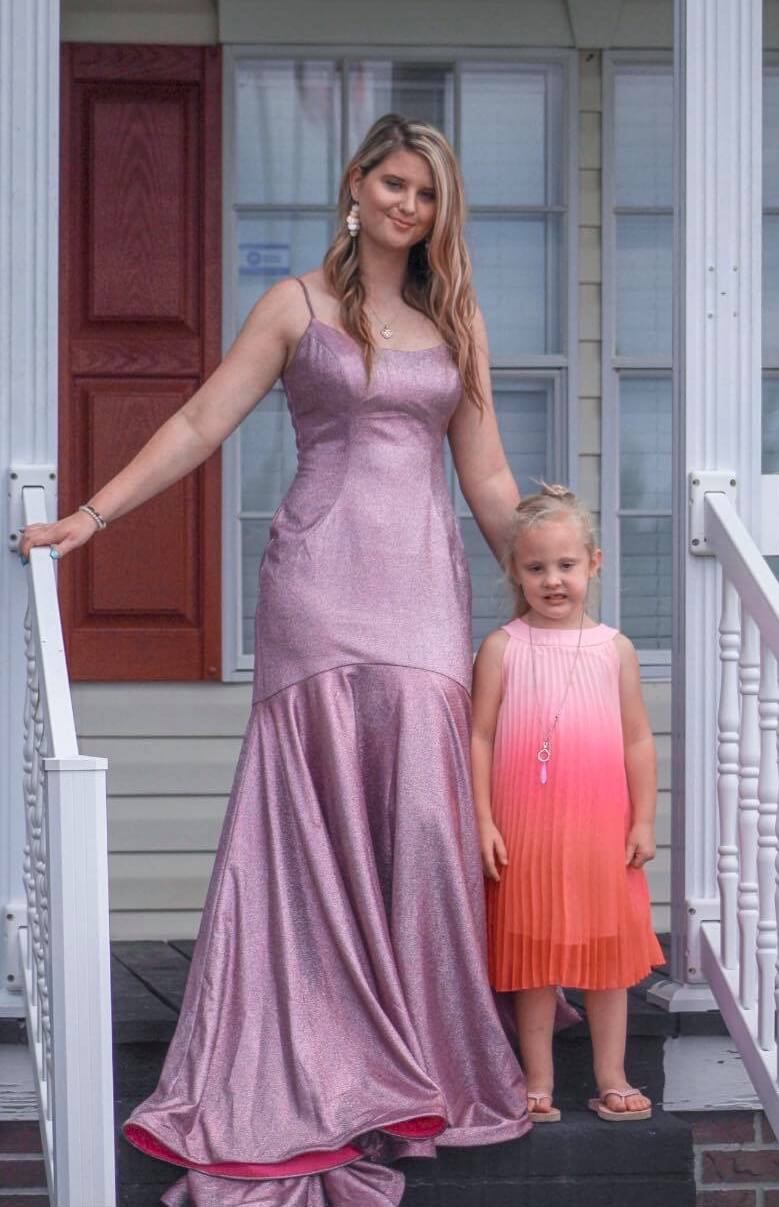 Size 8 Prom Light Pink Mermaid Dress on Queenly