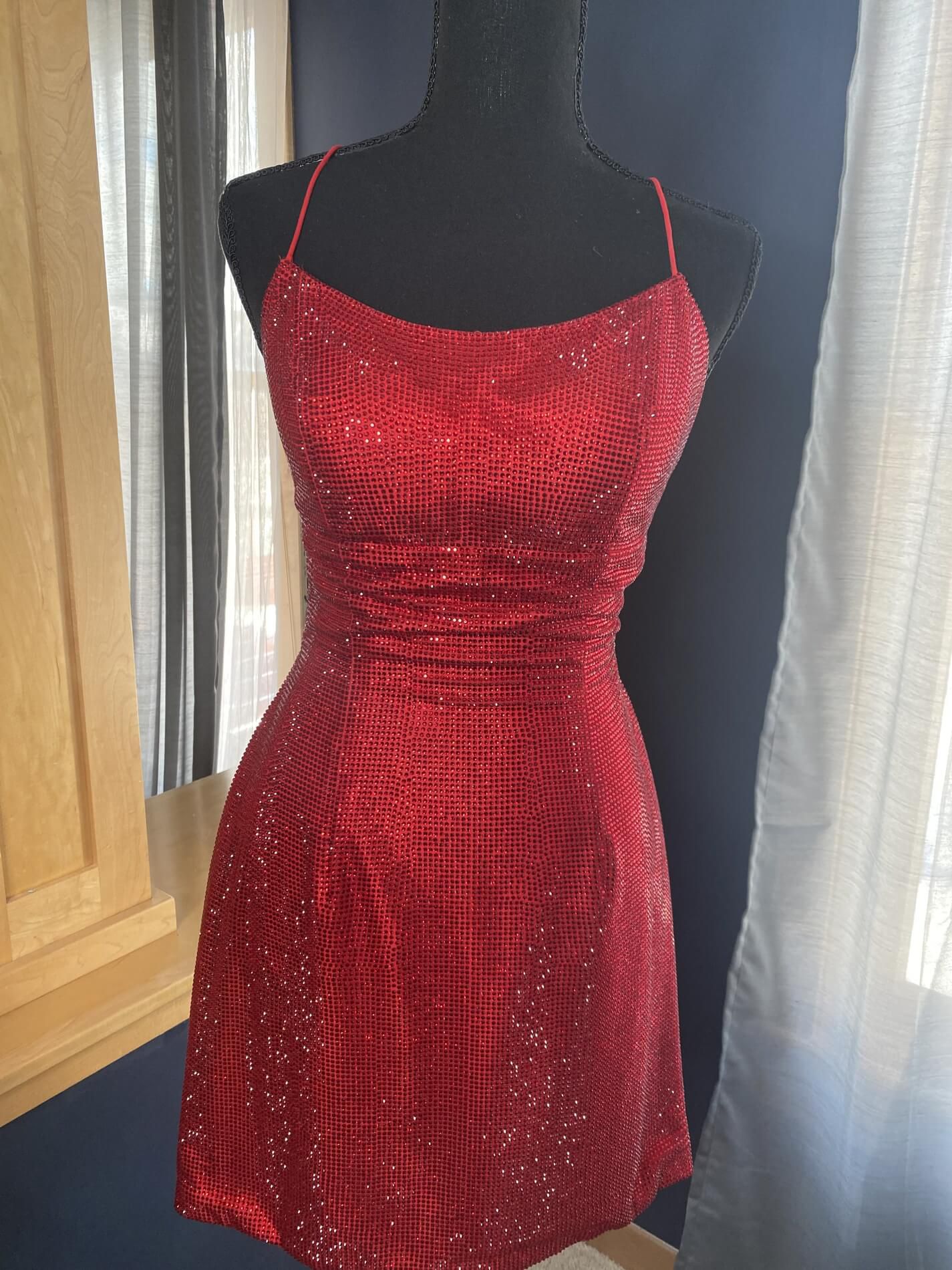 Sherri Hill Size 6 Nightclub Red Cocktail Dress on Queenly