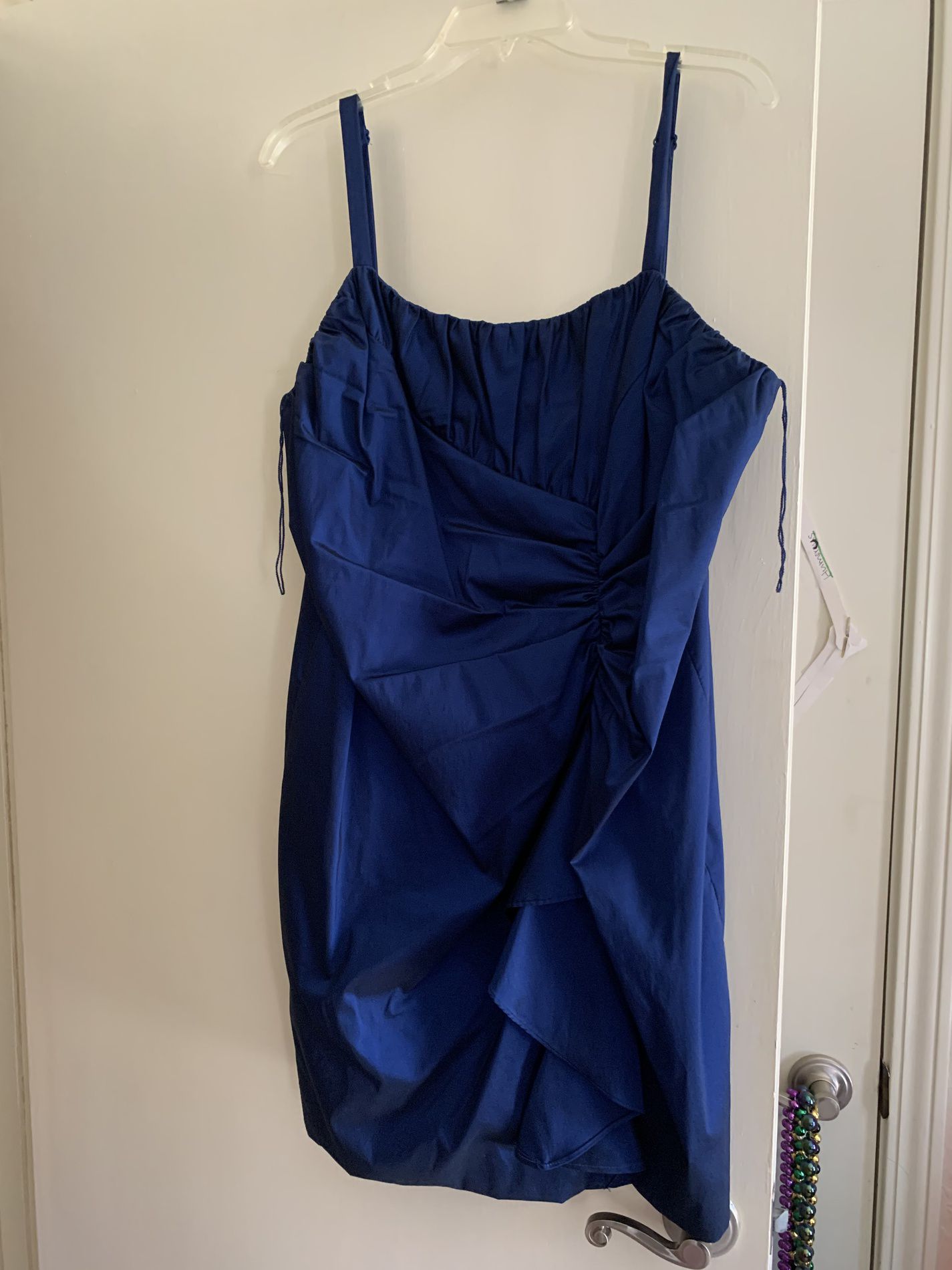 Plus Size 20 Homecoming Royal Blue Cocktail Dress on Queenly
