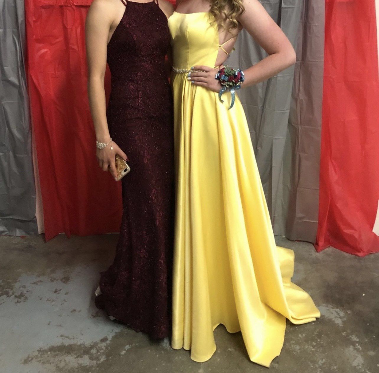 Size 8 Prom Yellow Dress With Train on Queenly
