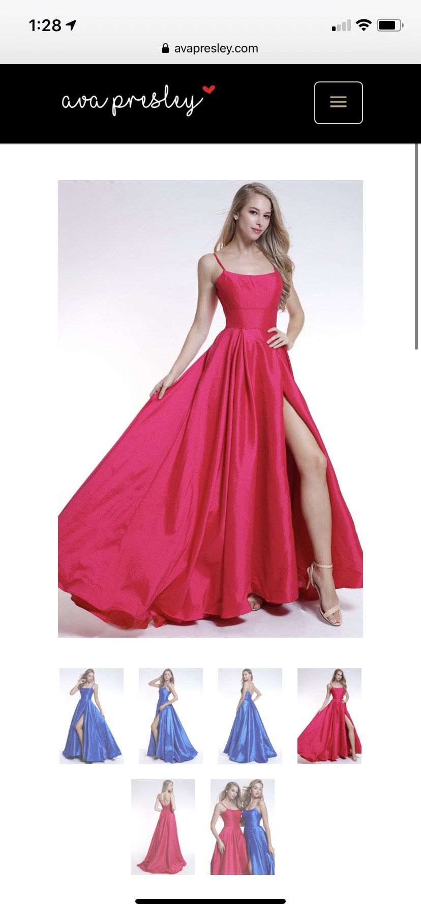 Ava Presley Hot Pink Size 4 Tall Height Prom Side slit Dress on Queenly