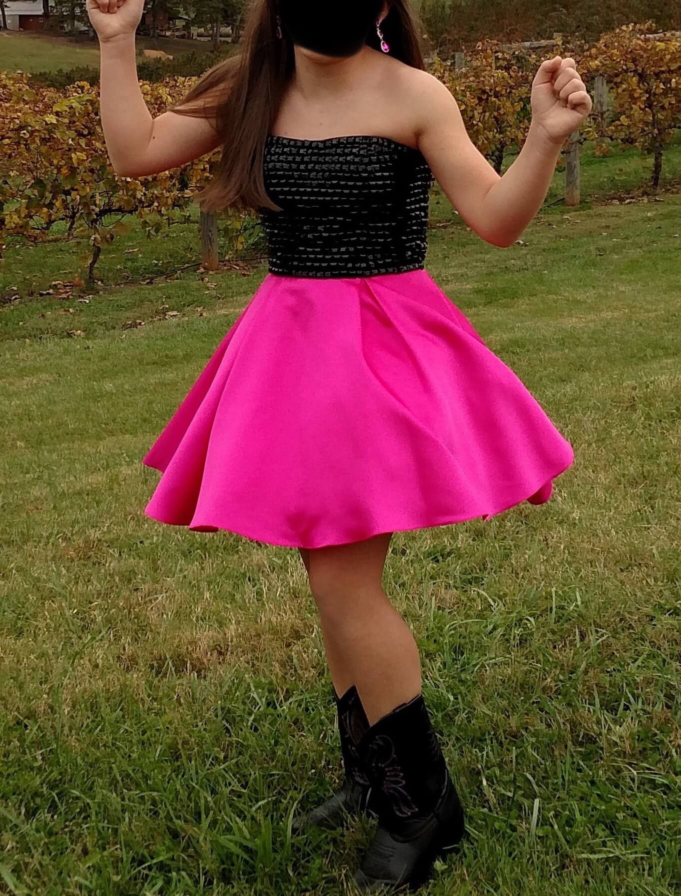 Size 0 Homecoming Pink Cocktail Dress on Queenly