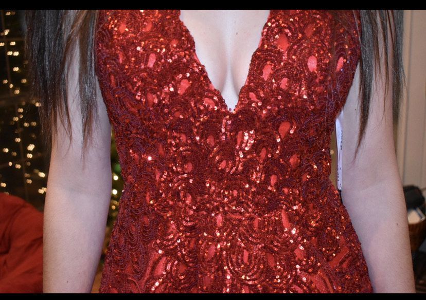 Jovani Size 2 Homecoming Red Cocktail Dress on Queenly