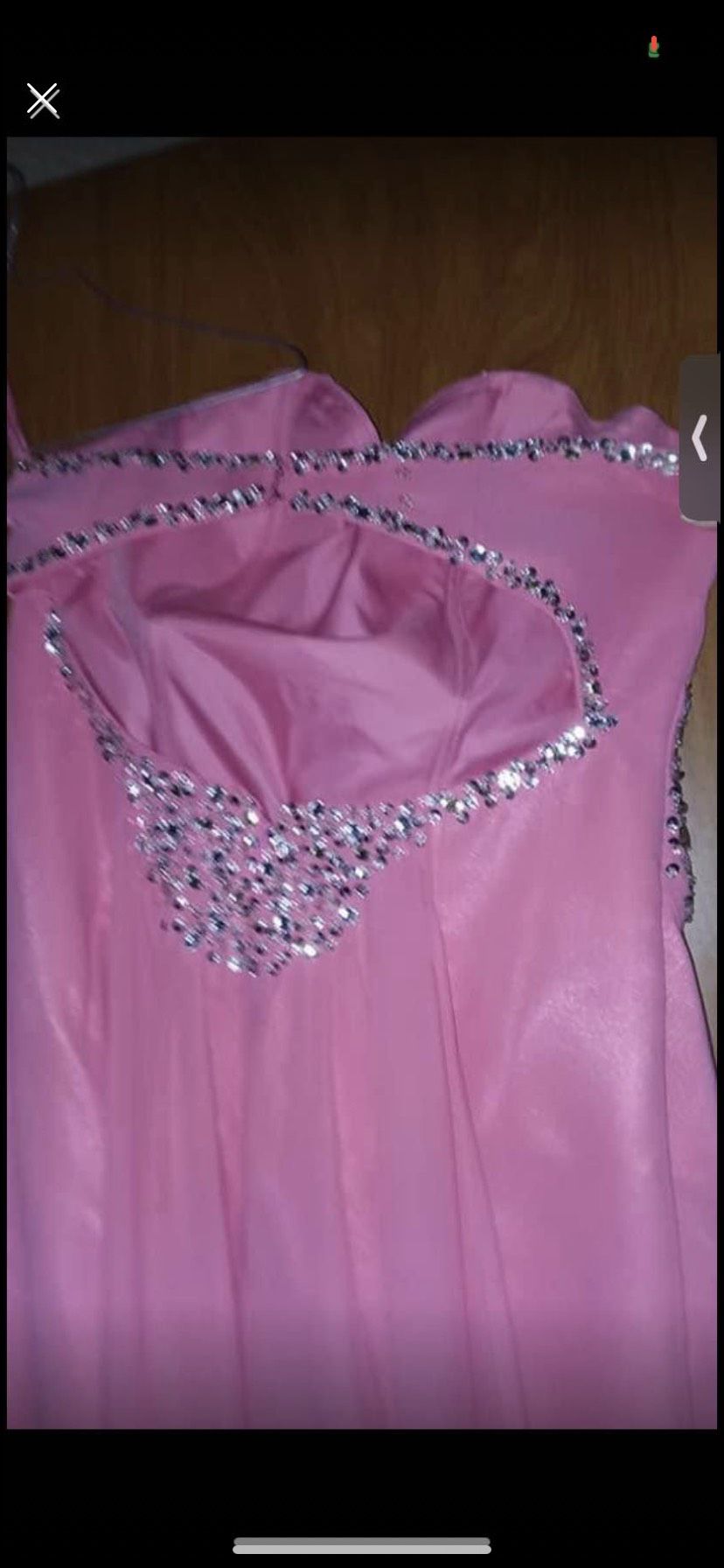 Plus Size 16 Pink Floor Length Maxi on Queenly