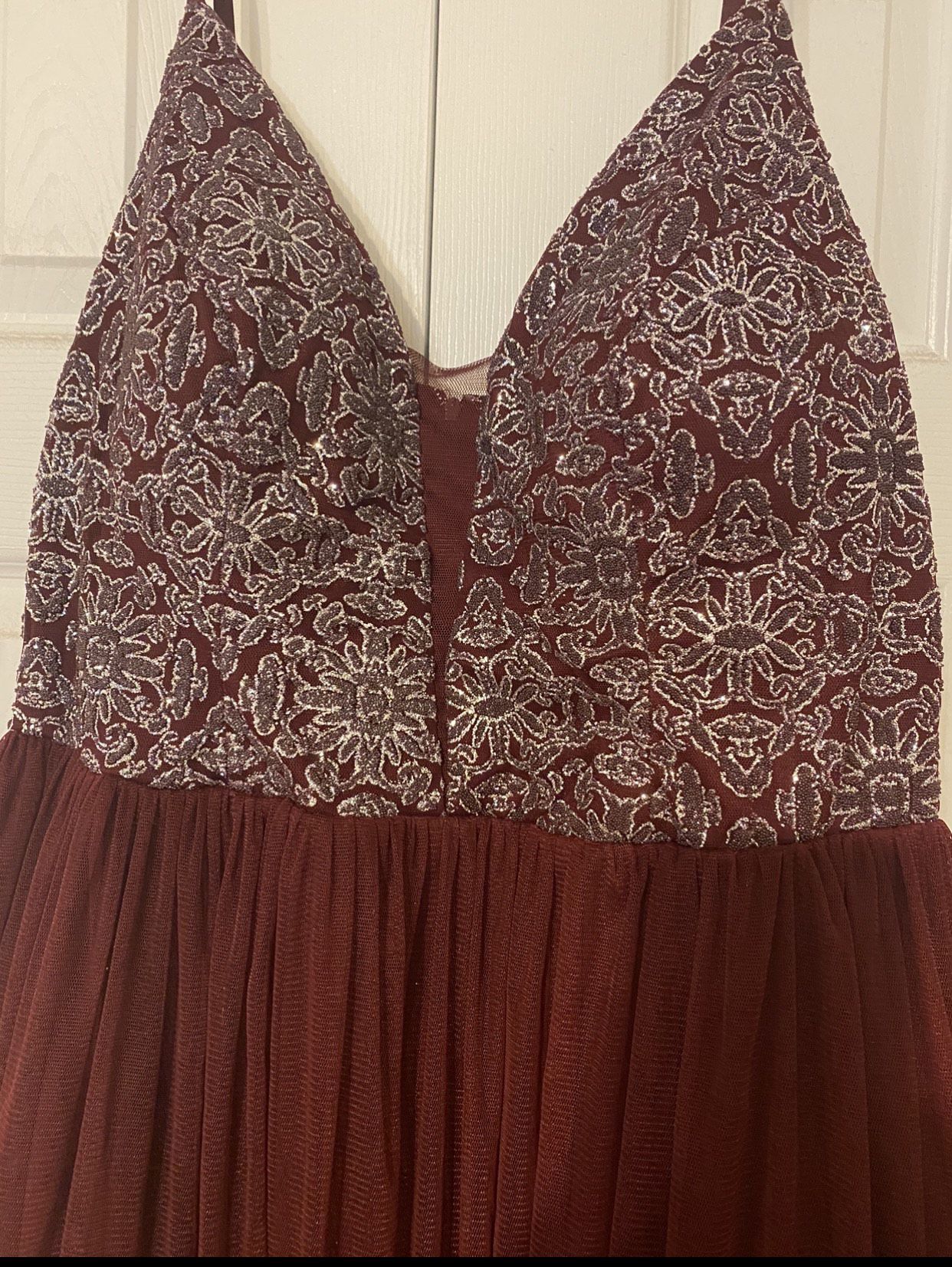 Xtraordinary Plus Size 20 Prom Red A-line Dress on Queenly